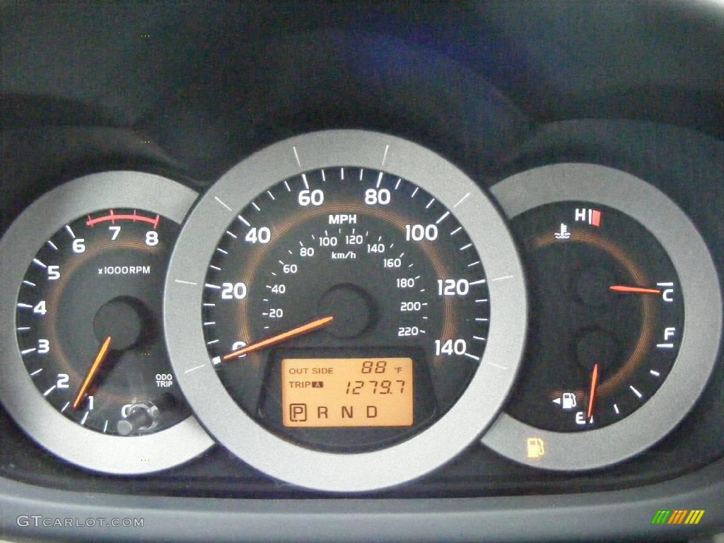 2008 RAV4 Limited 4WD - Black / Ash photo #9