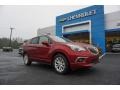 Chili Red Metallilc 2018 Buick Envision Essence AWD
