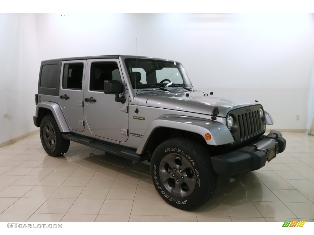 2017 Wrangler Unlimited Freedom Edition 4x4 - Billet Silver Metallic / Black photo #1