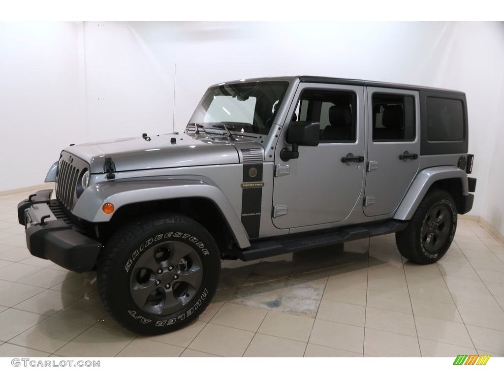 2017 Wrangler Unlimited Freedom Edition 4x4 - Billet Silver Metallic / Black photo #3