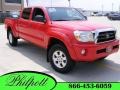 2008 Radiant Red Toyota Tacoma V6 PreRunner Double Cab  photo #1