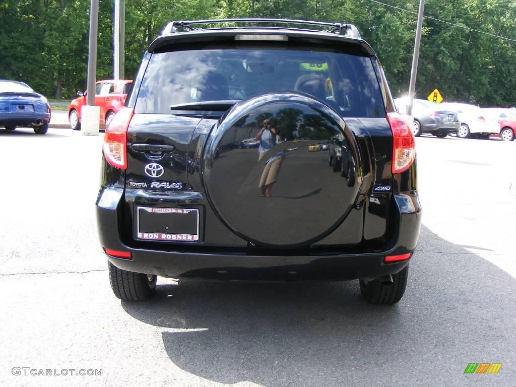 2008 RAV4 Limited 4WD - Black / Ash photo #18