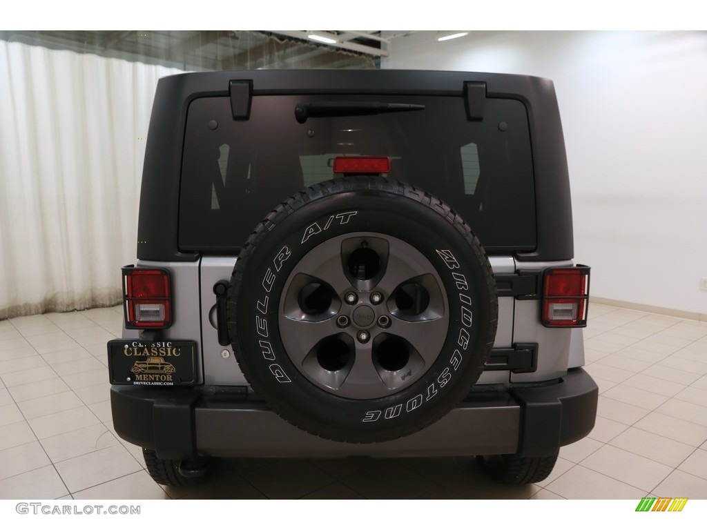 2017 Wrangler Unlimited Freedom Edition 4x4 - Billet Silver Metallic / Black photo #16