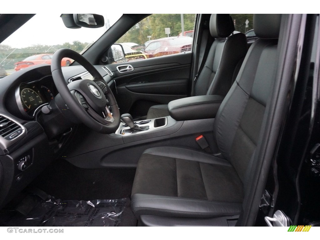 Black Interior 2019 Jeep Grand Cherokee Altitude Photo #130358552