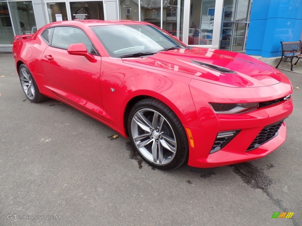 Red Hot 2018 Chevrolet Camaro SS Coupe Exterior Photo #130359290