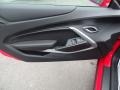 Jet Black 2018 Chevrolet Camaro SS Coupe Door Panel