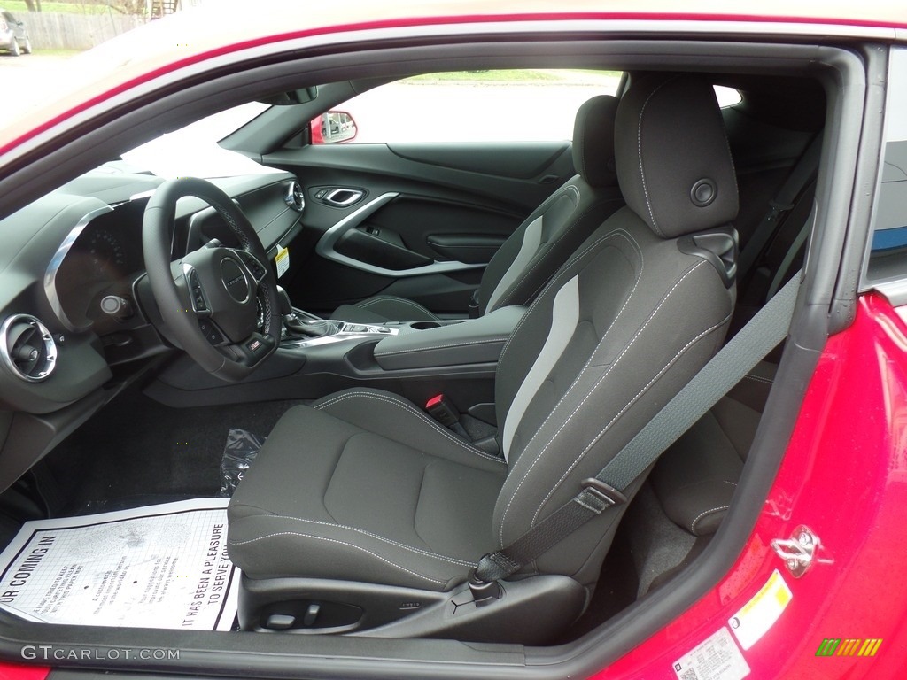 Jet Black Interior 2018 Chevrolet Camaro SS Coupe Photo #130359557