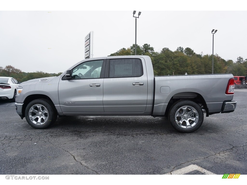 2019 1500 Big Horn Crew Cab - Billett Silver Metallic / Black photo #11