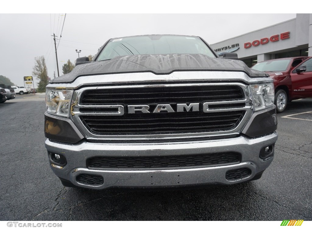 2019 1500 Big Horn Crew Cab - Granite Crystal Metallic / Black/Diesel Gray photo #2