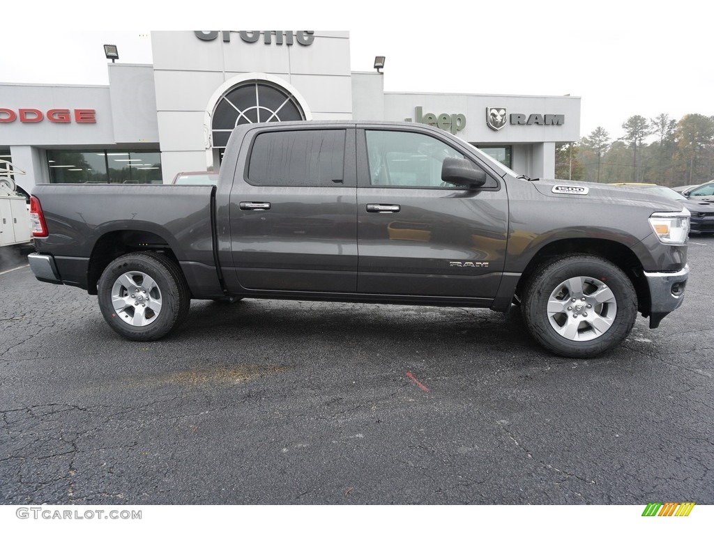 2019 1500 Big Horn Crew Cab - Granite Crystal Metallic / Black/Diesel Gray photo #11