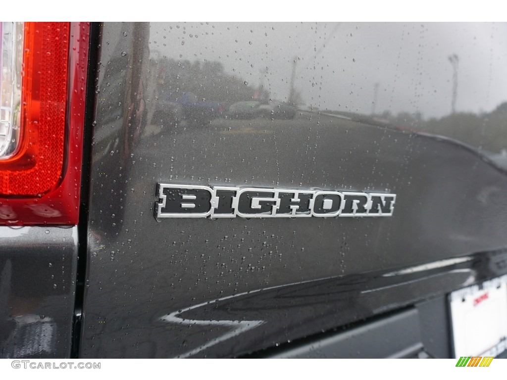 2019 1500 Big Horn Crew Cab - Granite Crystal Metallic / Black/Diesel Gray photo #14