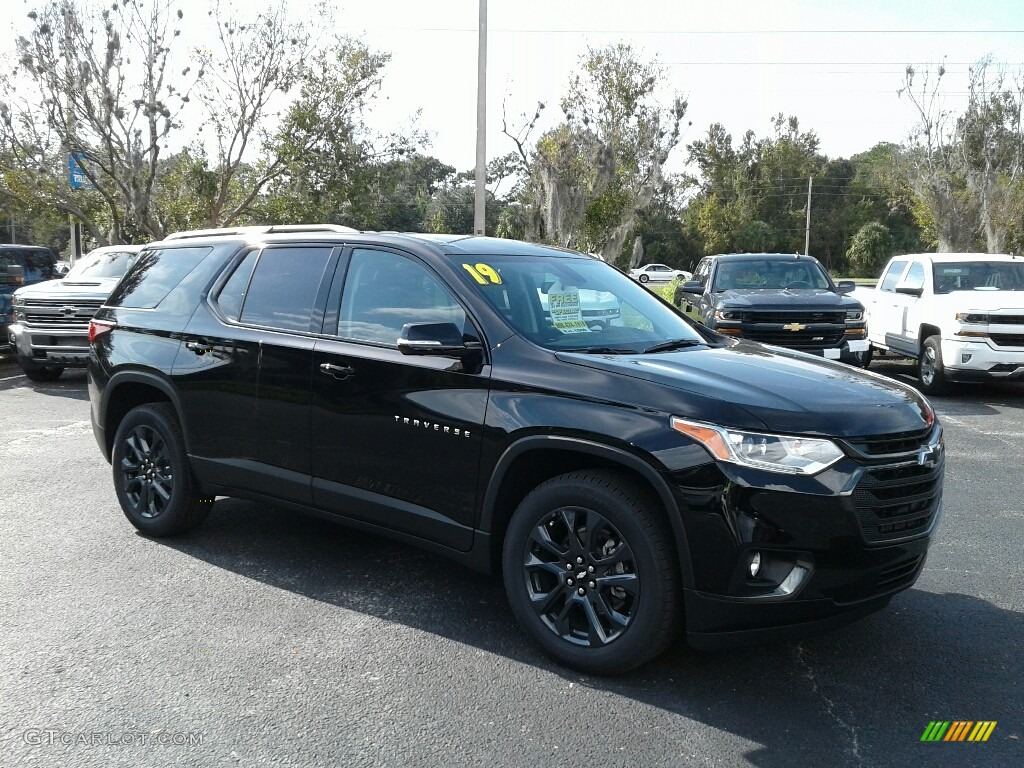 2019 Traverse RS - Mosaic Black Metallic / Jet Black photo #7