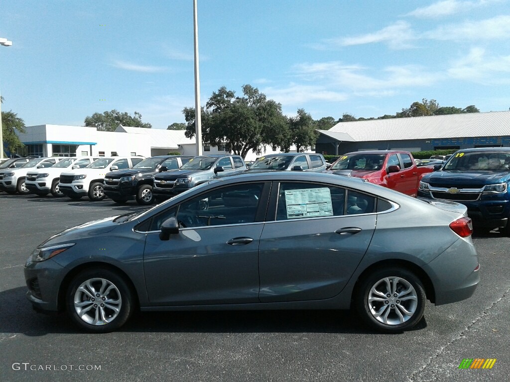 2019 Cruze LT - Satin Steel Gray Metallic / Jet Black/­Galvanized photo #2