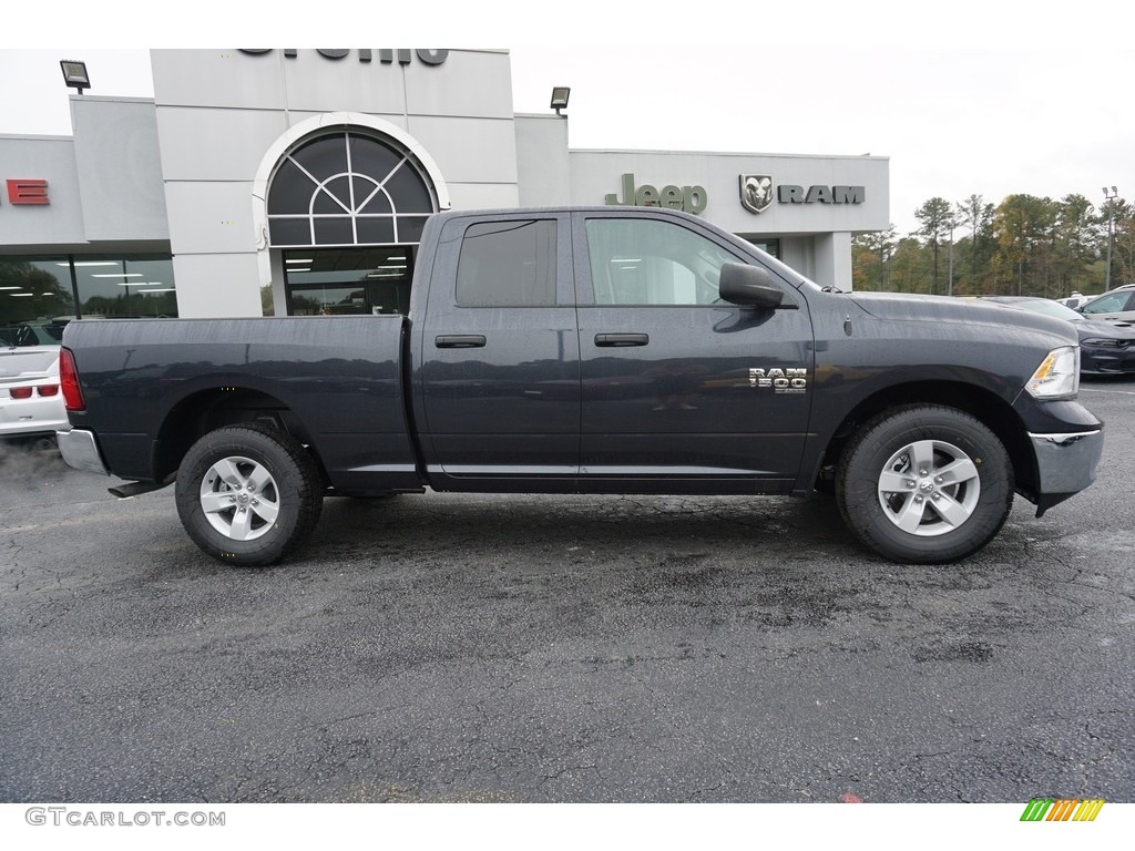 2019 1500 Classic Tradesman Quad Cab - Maximum Steel Metallic / Black/Diesel Gray photo #11