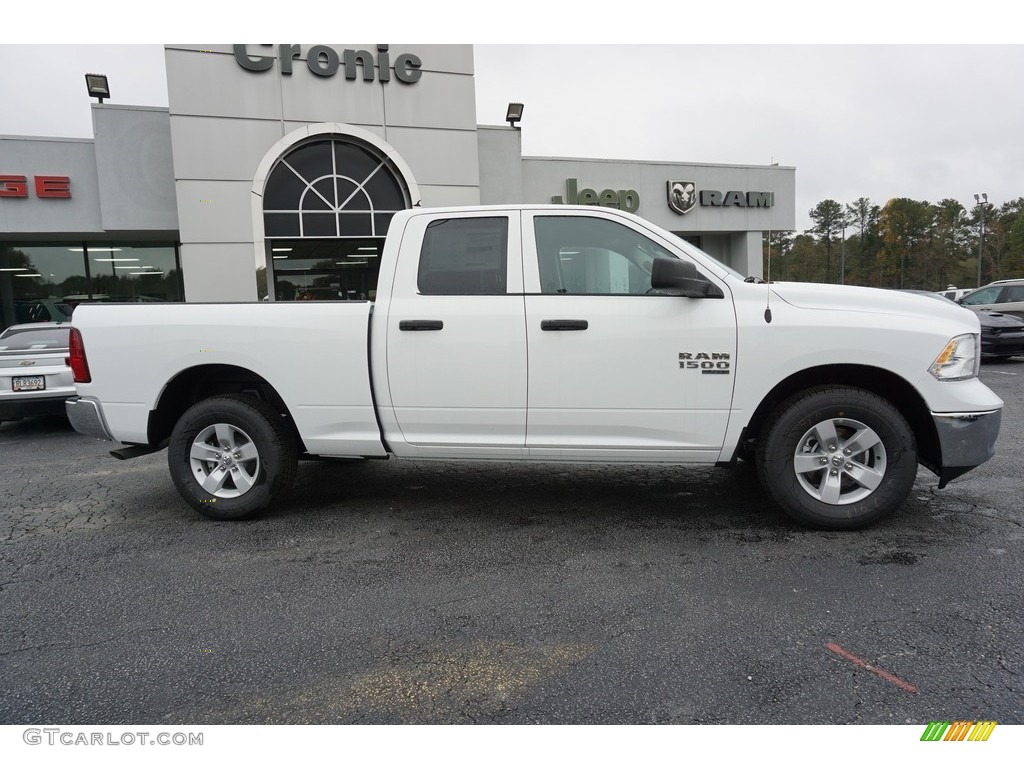 2019 1500 Classic Tradesman Quad Cab - Bright White / Black/Diesel Gray photo #11