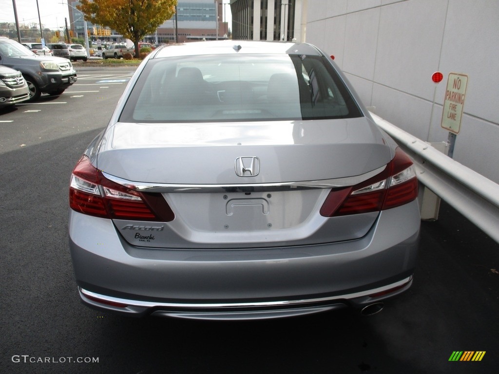 2016 Accord EX Sedan - Lunar Silver Metallic / Black photo #4