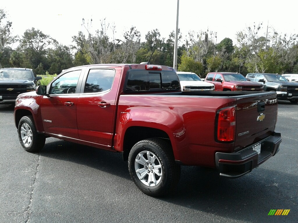 2019 Colorado LT Crew Cab - Cajun Red Tintcoat / Jet Black photo #3