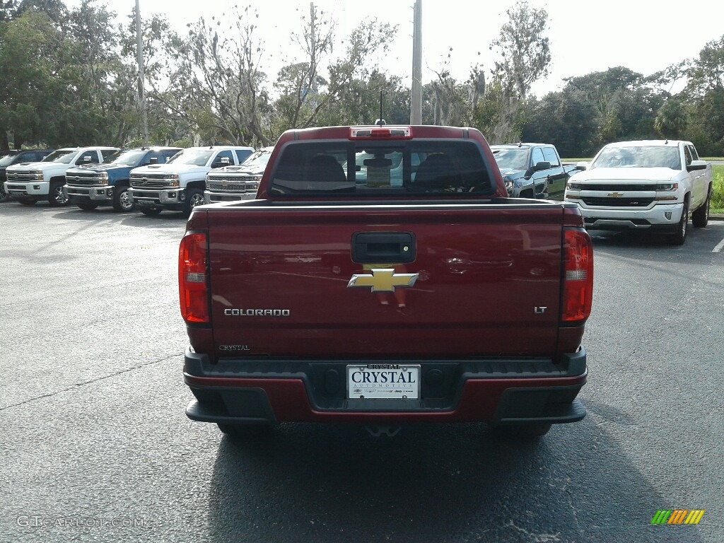2019 Colorado LT Crew Cab - Cajun Red Tintcoat / Jet Black photo #4