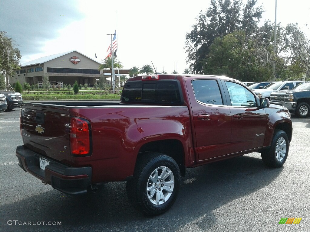 2019 Colorado LT Crew Cab - Cajun Red Tintcoat / Jet Black photo #5