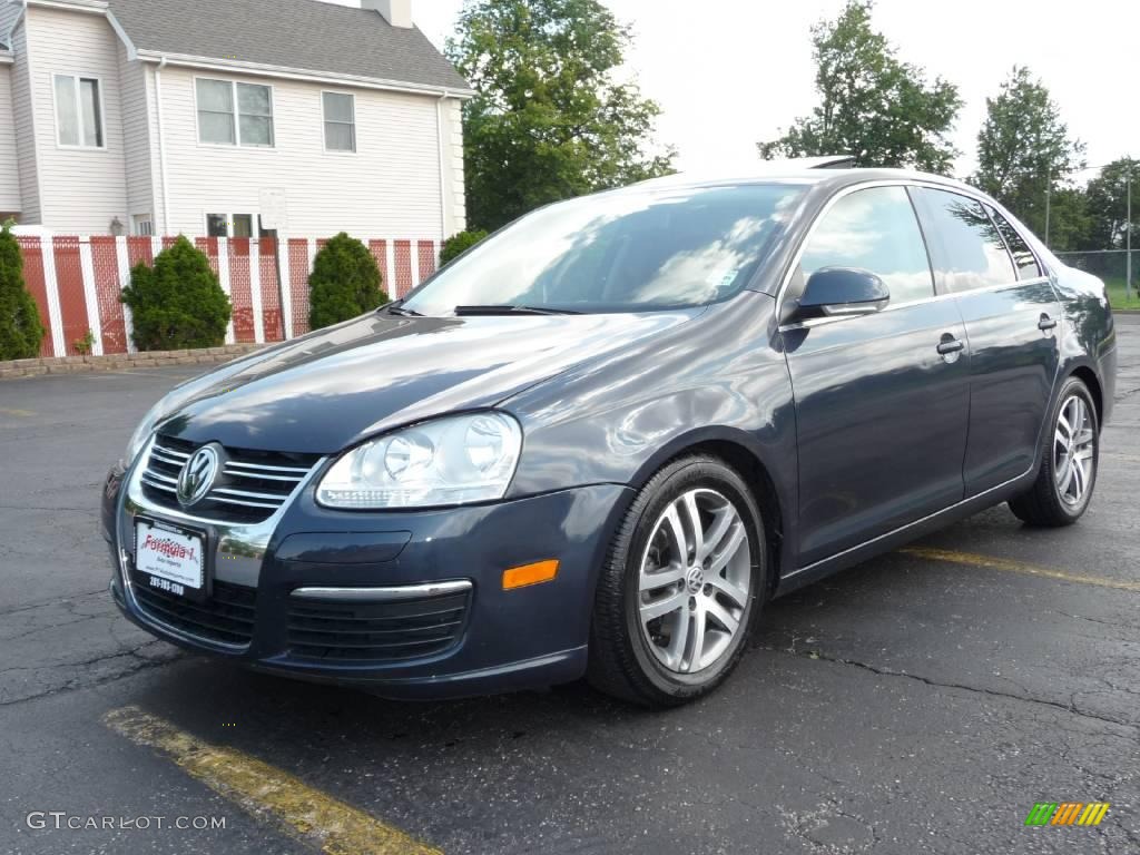 2006 Jetta 2.5 Sedan - Shadow Blue Metallic / Anthracite Black photo #1