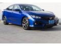 Aegean Blue Metallic 2018 Honda Civic Si Sedan