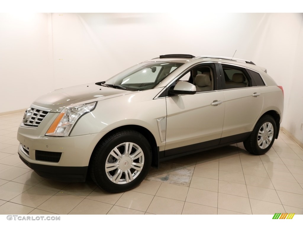 2016 SRX Luxury AWD - Silver Coast Metallic / Shale/Brownstone photo #3