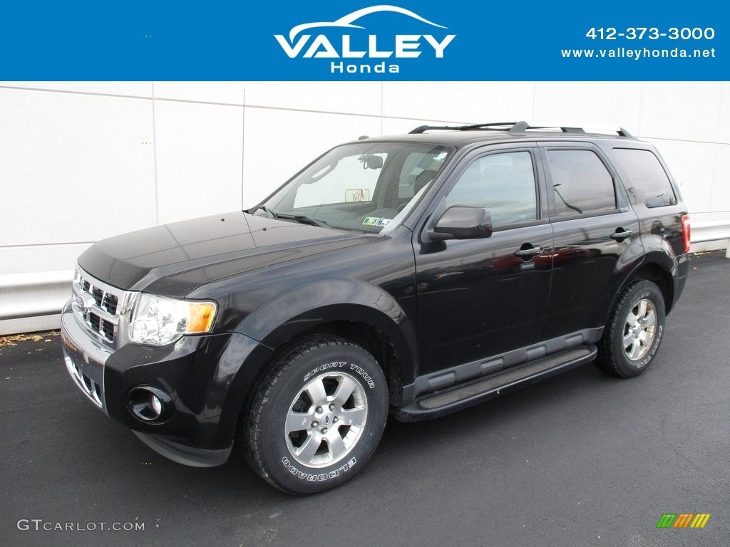 2012 Escape Limited V6 4WD - Ebony Black / Charcoal Black photo #1