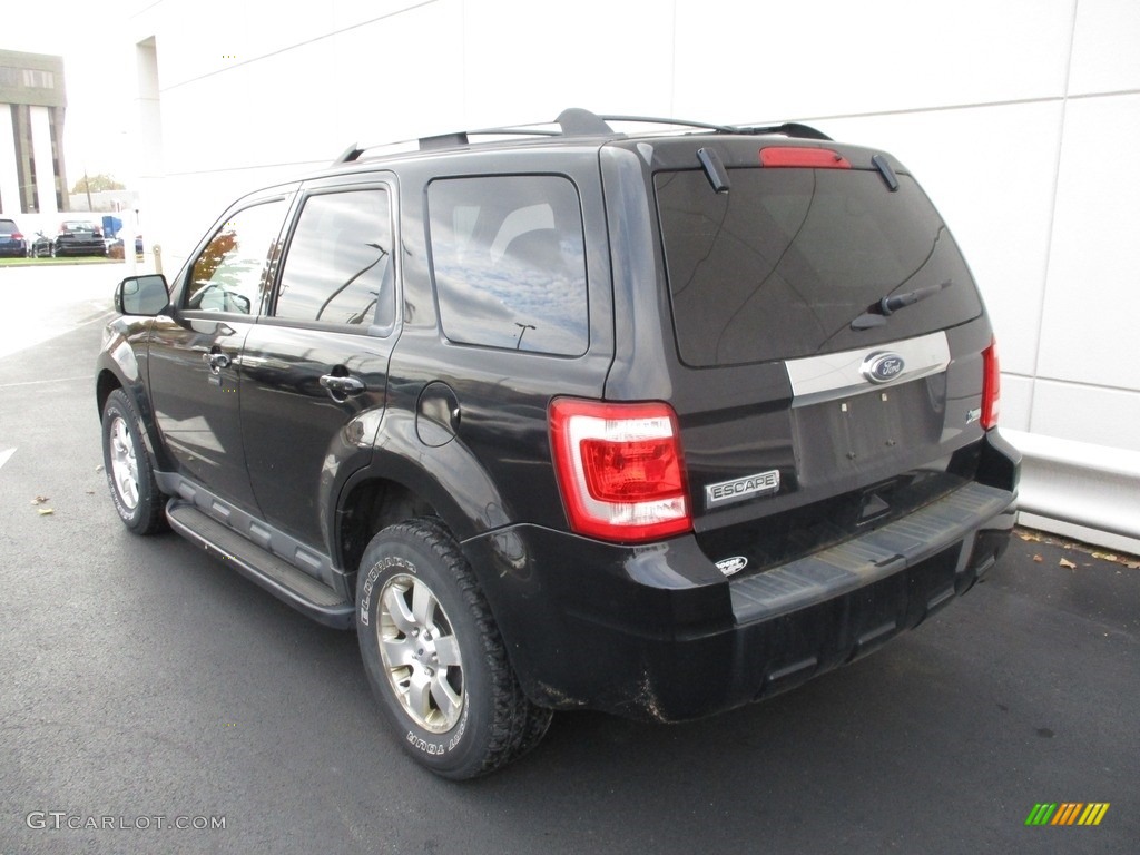2012 Escape Limited V6 4WD - Ebony Black / Charcoal Black photo #3