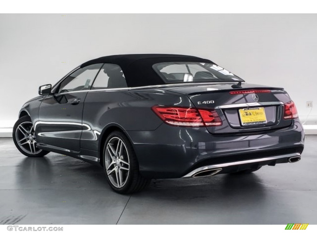 2016 E 400 Cabriolet - Steel Grey Metallic / Black photo #10