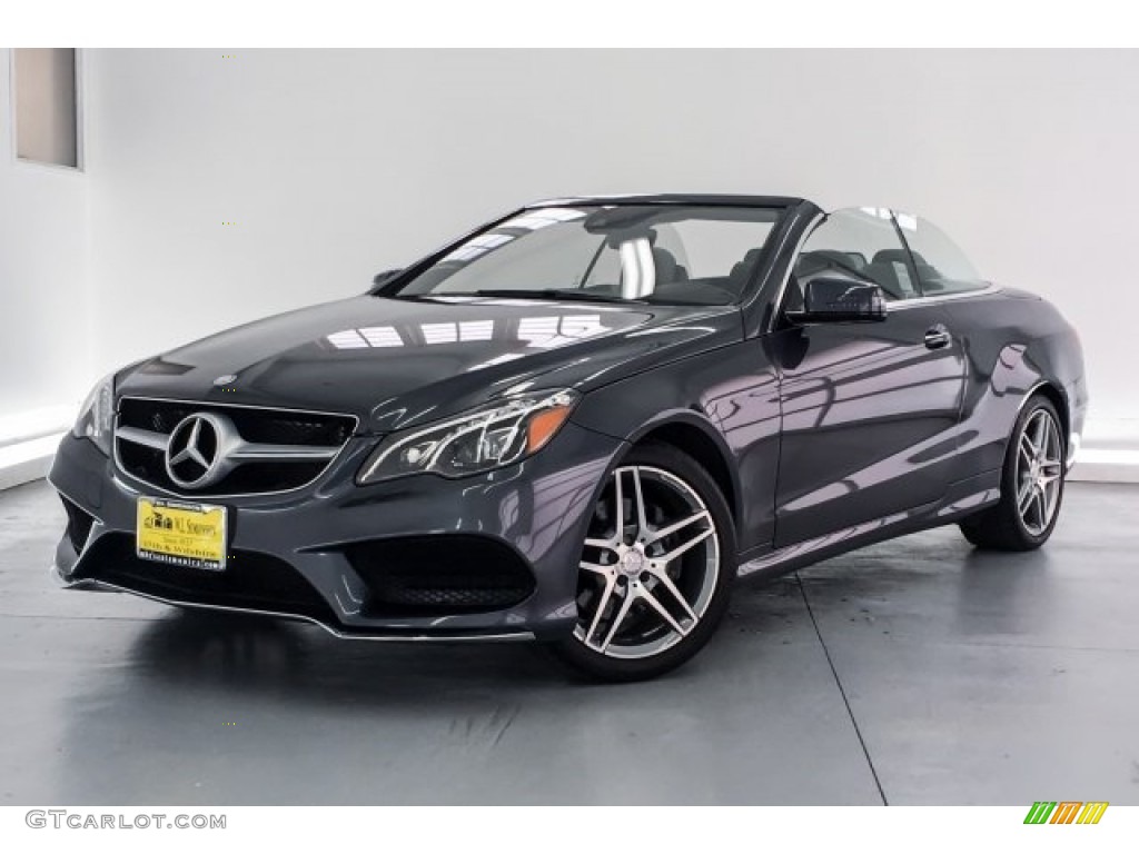 2016 E 400 Cabriolet - Steel Grey Metallic / Black photo #12