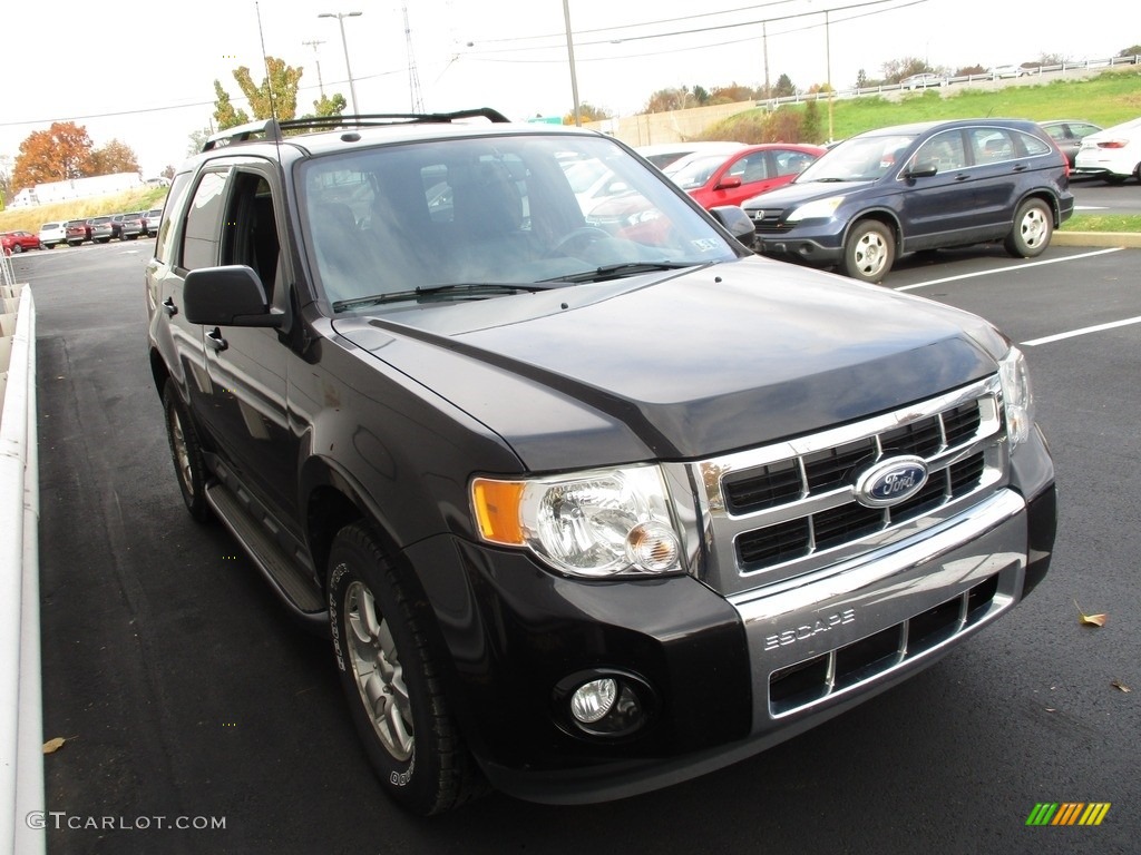 2012 Escape Limited V6 4WD - Ebony Black / Charcoal Black photo #7