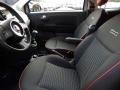 Front Seat of 2018 500 Pop Cabrio