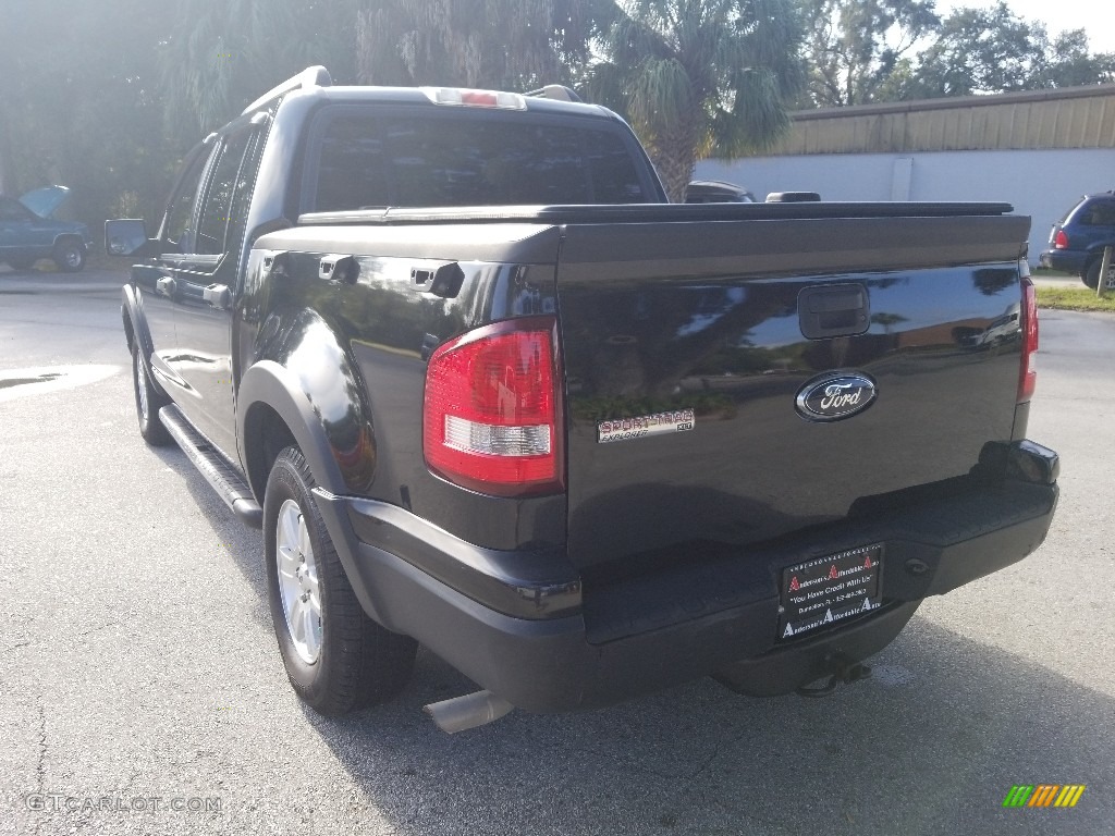 2008 Explorer Sport Trac XLT - Black / Dark Charcoal photo #5