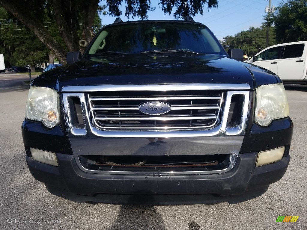 2008 Explorer Sport Trac XLT - Black / Dark Charcoal photo #8