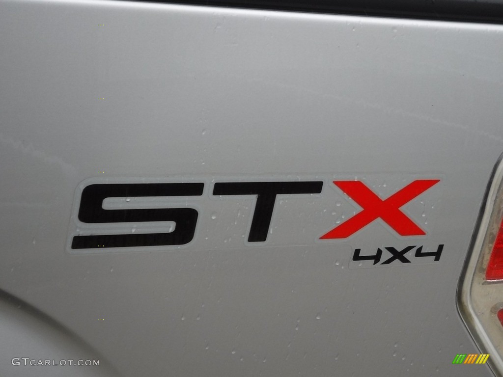2013 F150 STX Regular Cab 4x4 - Ingot Silver Metallic / Steel Gray photo #8