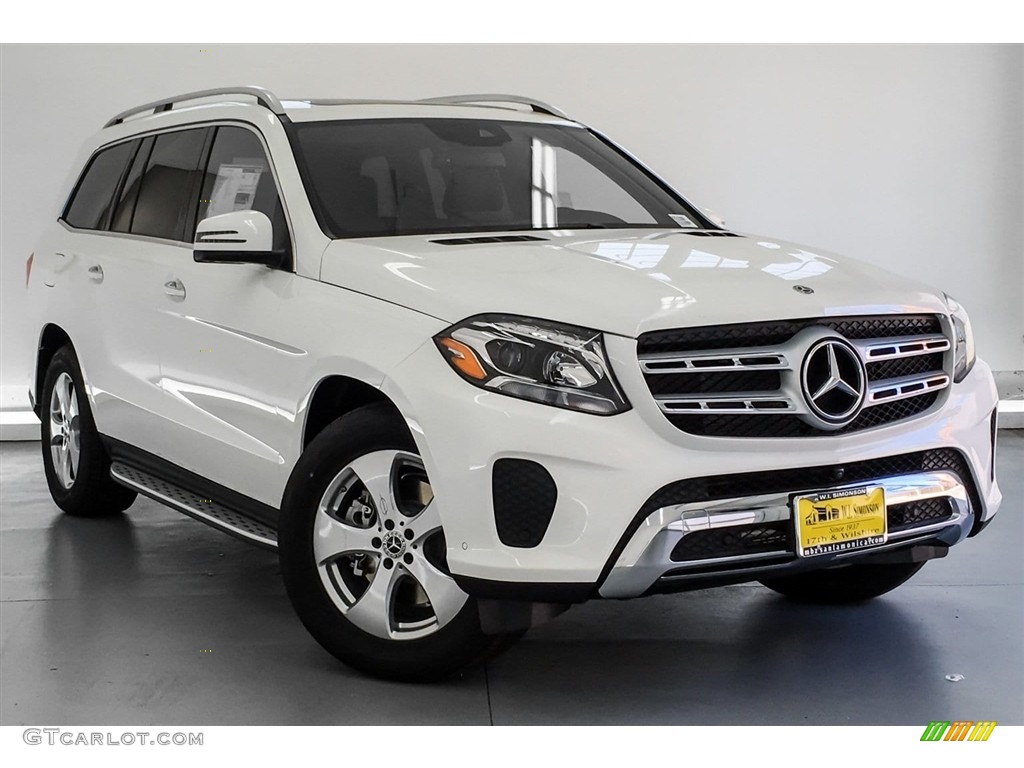 2019 GLS 450 4Matic - Polar White / Black photo #12