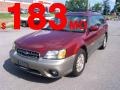 Regatta Red Pearl 2003 Subaru Outback L.L. Bean Edition Wagon
