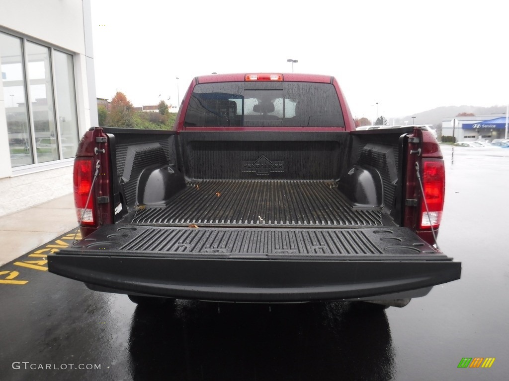 2018 1500 SLT Quad Cab 4x4 - Delmonico Red Pearl / Black/Diesel Gray photo #12