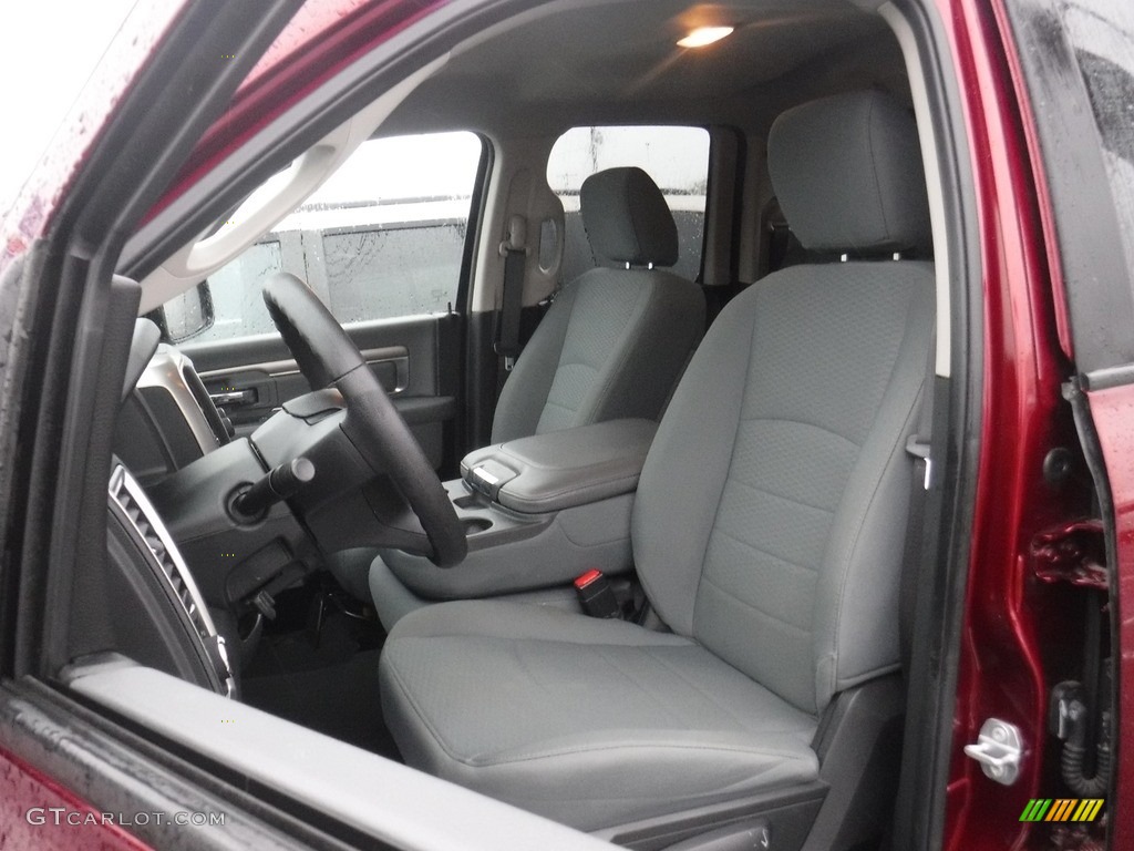2018 1500 SLT Quad Cab 4x4 - Delmonico Red Pearl / Black/Diesel Gray photo #15