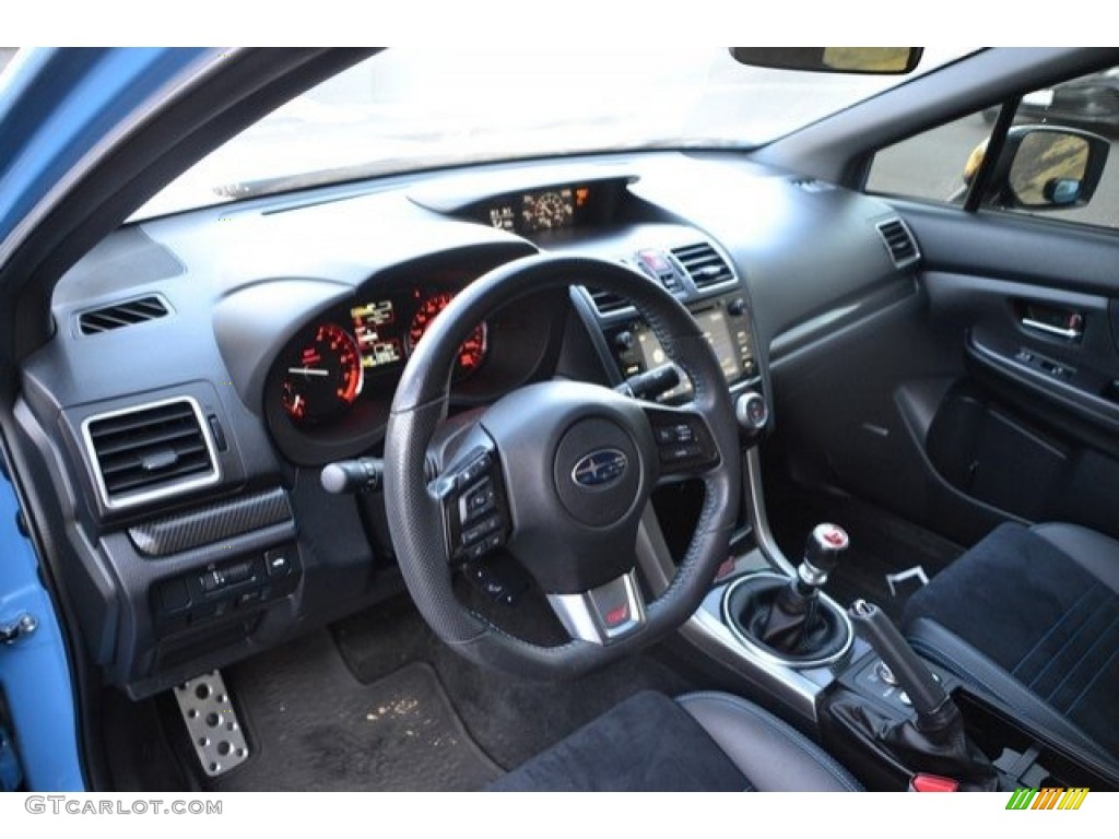 2016 WRX STI HyperBlue Limited Edition - Hyper Blue / Carbon Black/Hyper Blue photo #10
