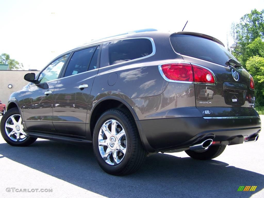 2009 Enclave CXL AWD - Cocoa Metallic / Cocoa/Cashmere photo #4