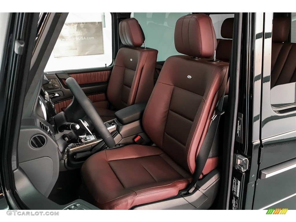 designo Mystic Red Interior 2018 Mercedes-Benz G 63 AMG Photo #130372713