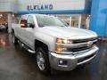 Silver Ice Metallic - Silverado 2500HD LT Crew Cab 4WD Photo No. 3