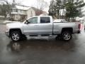Silver Ice Metallic - Silverado 2500HD LT Crew Cab 4WD Photo No. 8