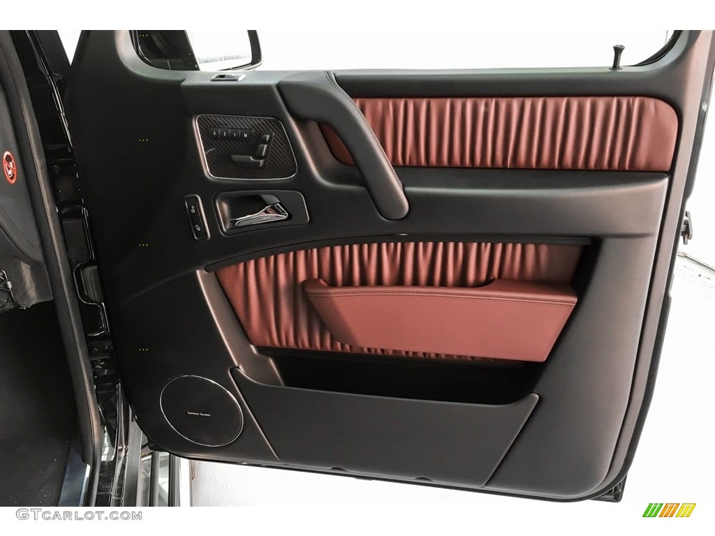 2018 Mercedes-Benz G 63 AMG designo Mystic Red Door Panel Photo #130373115