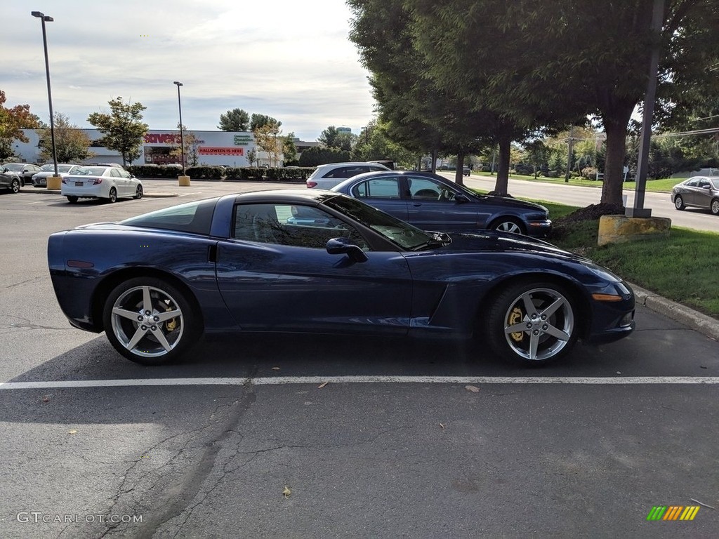 2005 Corvette Coupe - LeMans Blue Metallic / Steel Grey photo #1