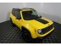 2017 Solar Yellow Jeep Renegade Trailhawk 4x4  photo #2