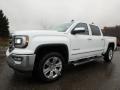 2018 Summit White GMC Sierra 1500 SLT Crew Cab 4WD  photo #1