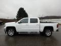 2018 Summit White GMC Sierra 1500 SLT Crew Cab 4WD  photo #8