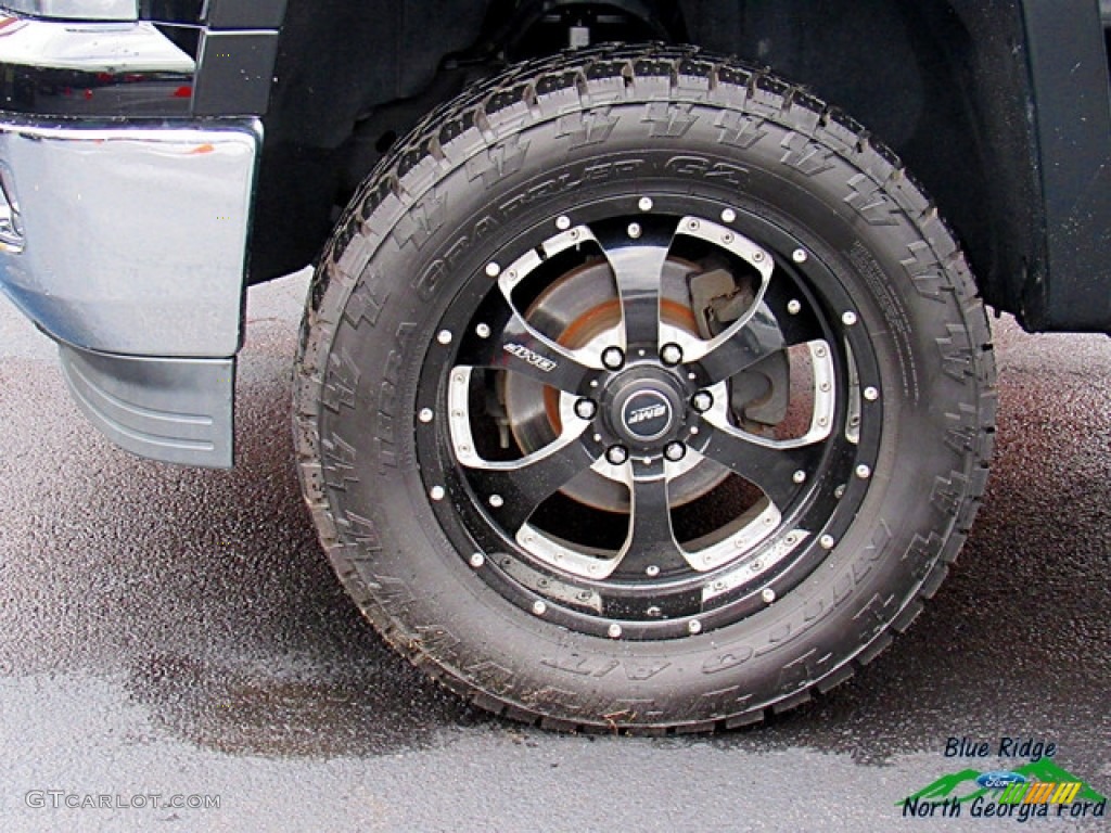 2014 Silverado 1500 LTZ Crew Cab - Black / Cocoa/Dune photo #9